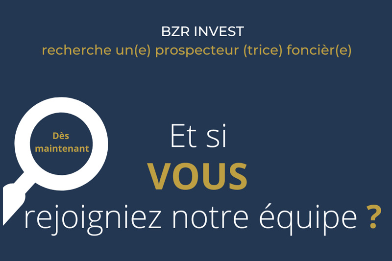 Offre d’emploi : prospecteur foncier !