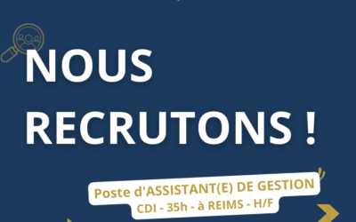 Offre d’emploi : Assistante de gestion !
